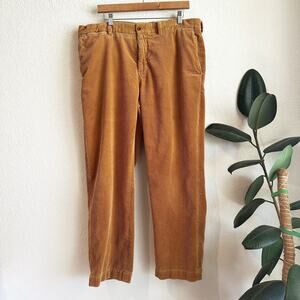 VTG 90s Polo Ralph Lauren Mens Wide Wale Corduroy Pants 38/30 Old Money Y2K